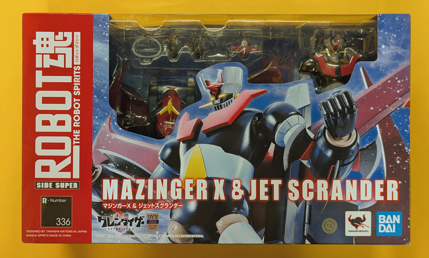 Bandai ROBOT Spirits < SIDE SUPER > Mazinger X & Jet Scrander X