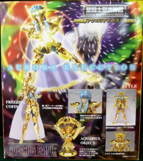 Bandai Saint Seiya Myth Cloth Aquarius Camus
