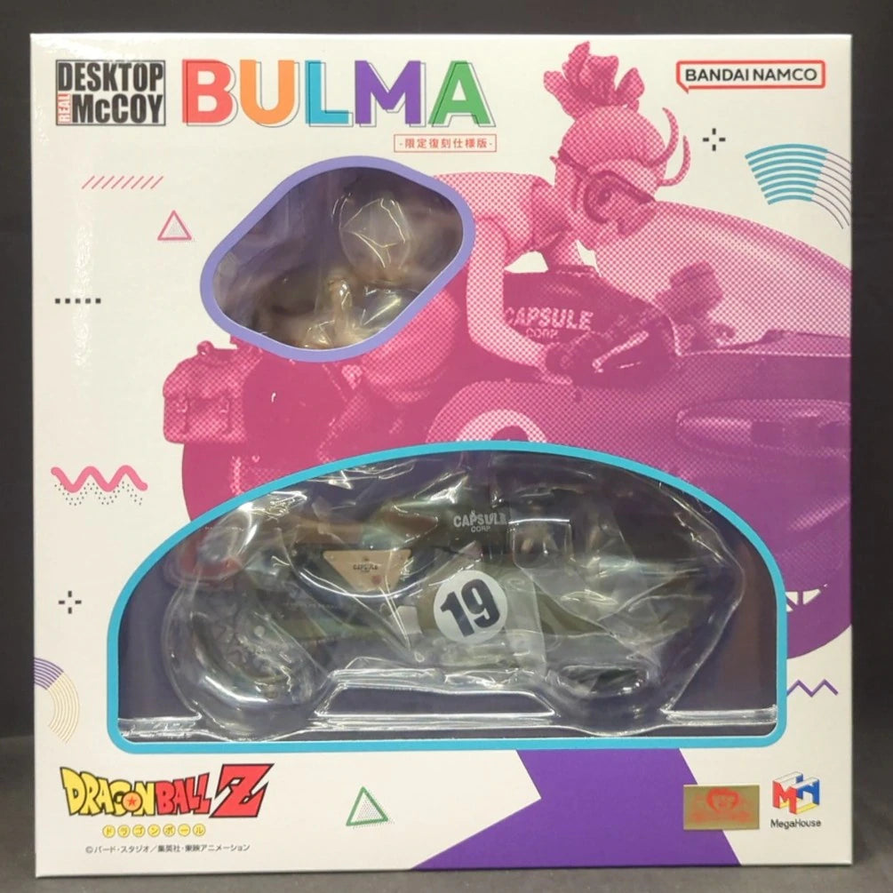 MegaHouse DESKTOP REAL McCOY Dragon Ball Z Bulma Limited Edition Reproduction