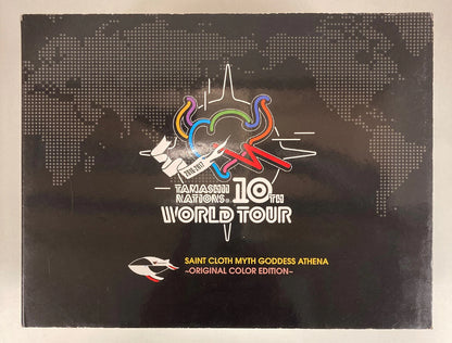 BANDAI Saint Seiya Myth Cloth Masami Kurumada Dea Atena/Saori Kido EDIZIONE COLORE ORIGINALE OCE