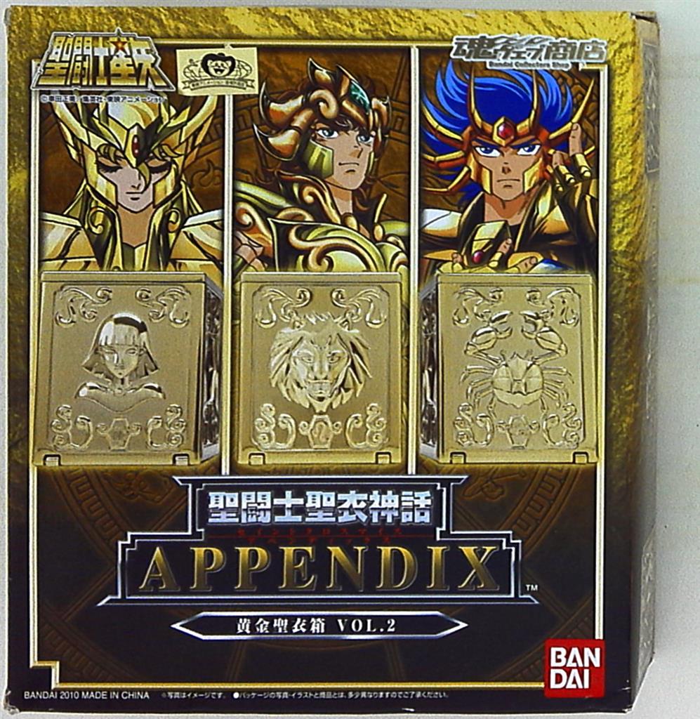 Bandai Saint Seiya Myth Cloth APPENDIX Appendix Gold Cloth Box Vol.2 Tamashii Web Limited Edition 2