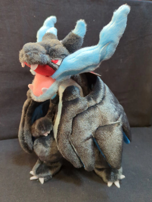 Takara Tomy Arts I Choose You! Pokemon Get Plush Stuffed Toy Pokemon Mega Charizard X 6