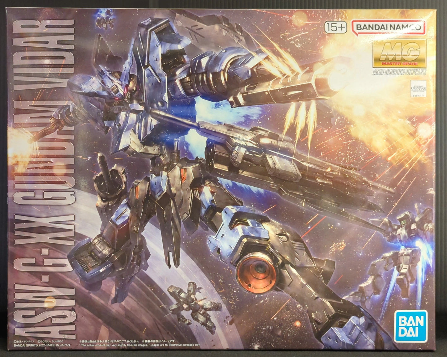Bandai Spirits MG 1/10 0 Mobile Suit Gundam: Iron-Blooded Orphans Gundam Vidar