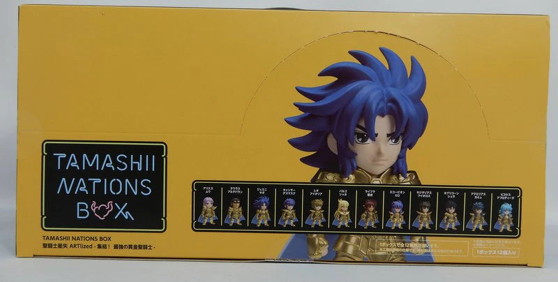Bandai TAMASHII NATIONS BOX Saint Seiya ARTlized Masami Kurumada All 12 Type set! The Strongest Gold Saint
