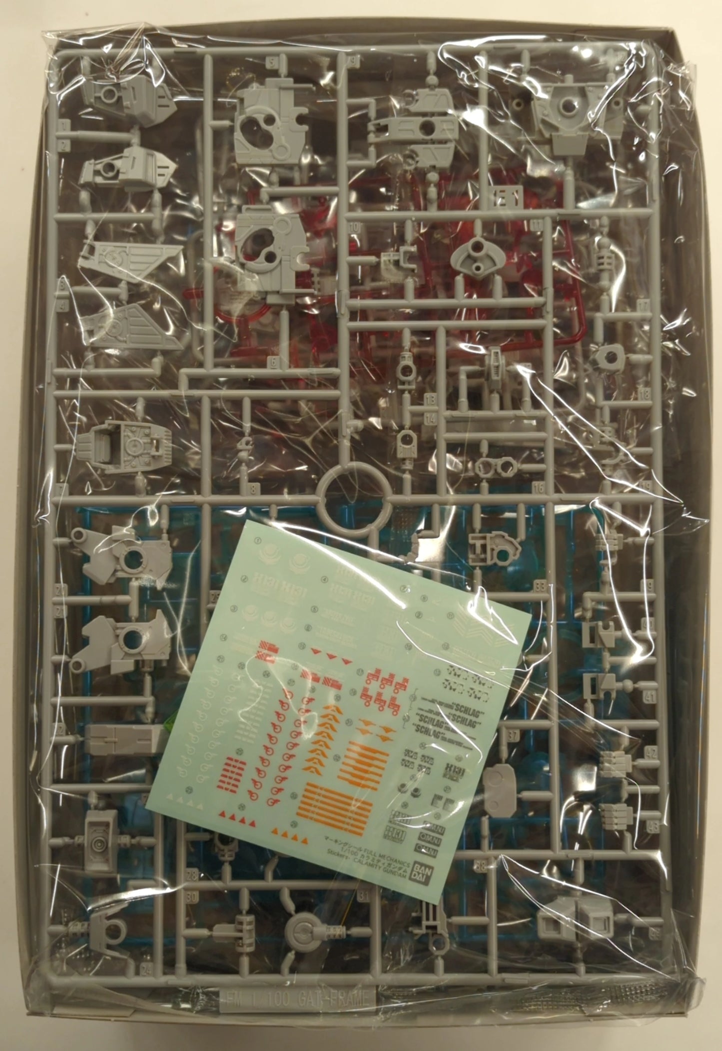Bandai 1/100 Full Mechanics Mobile Suit RFTERM0TOKEN Seed [Calamity RFTERM1TOKEN Clear Color Ver./CALAMITY RFTERM2TOKEN [clear color]]