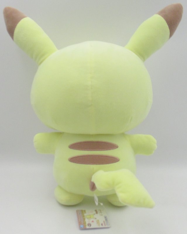Bandai Spirits Super Mofugu Plush Stuffed Toy Poke Piece Pikachu