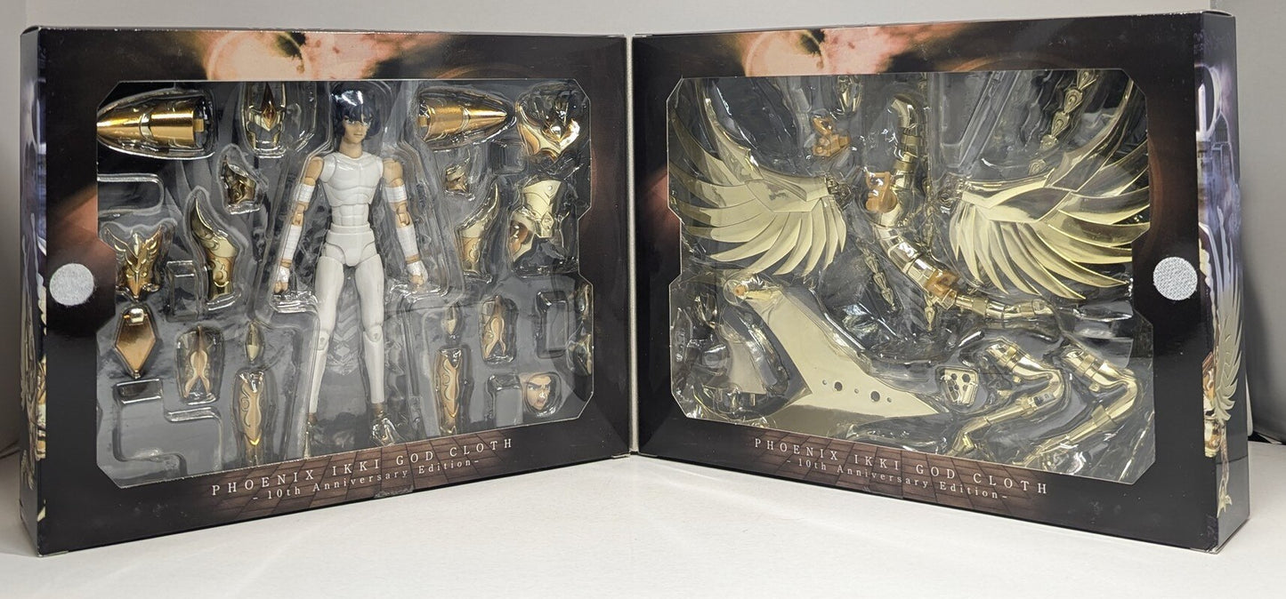 BANDAI Saint Seiya Myth Cloth Masami Kurumada Phoenix Ikki God Cloth 10th Anniversary Edition