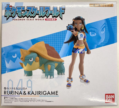 Bandai Pokemon Scale World Galar Region Pocket Monsters Lurena and Blastoise