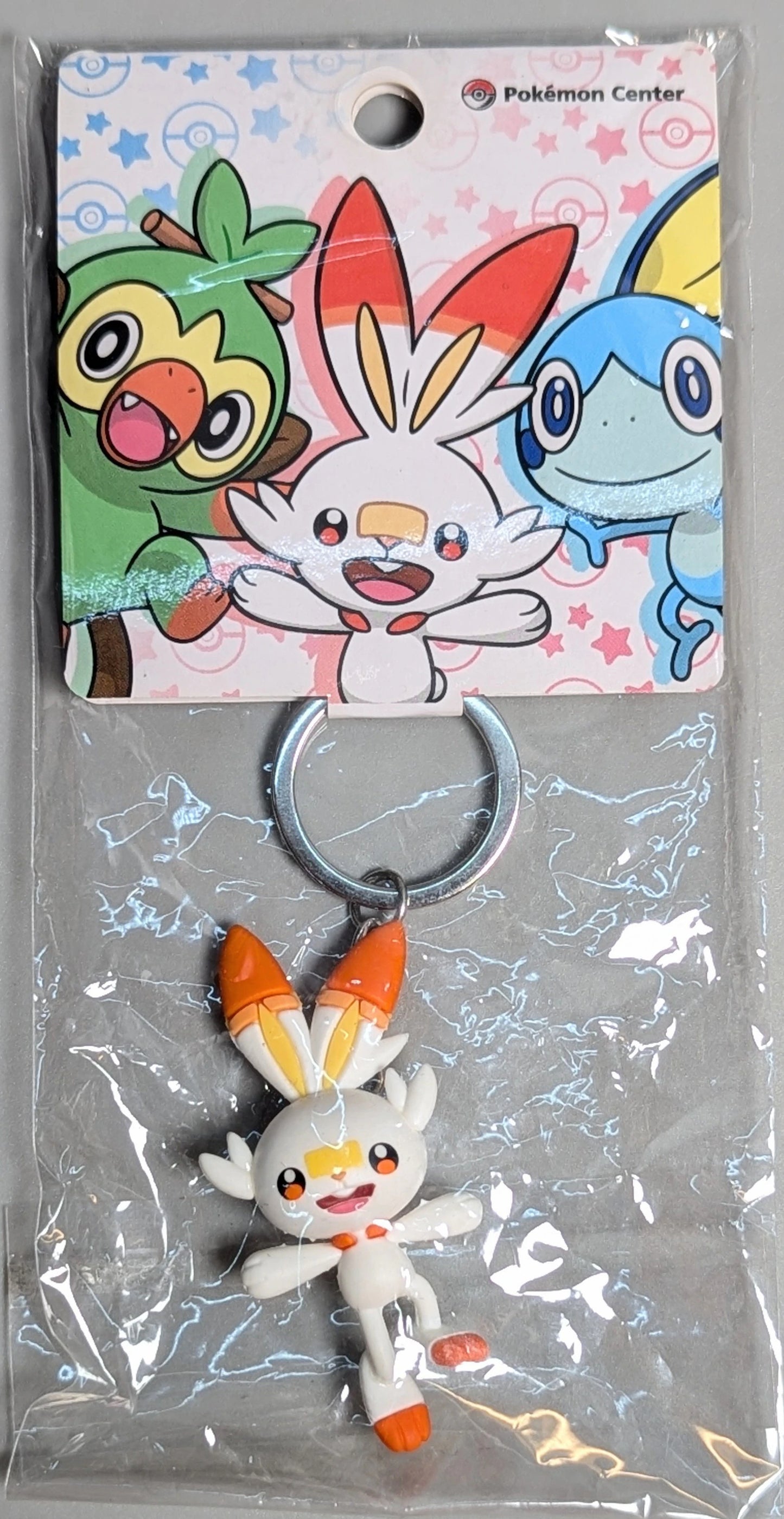 Portachiavi mascotte Pokemon Scorbunny
