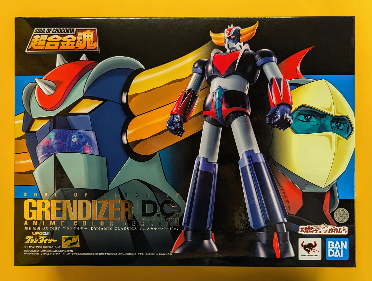 Bandai Spirits Soul of Chogokin Grendizer DC Anime Color Version GX76SP