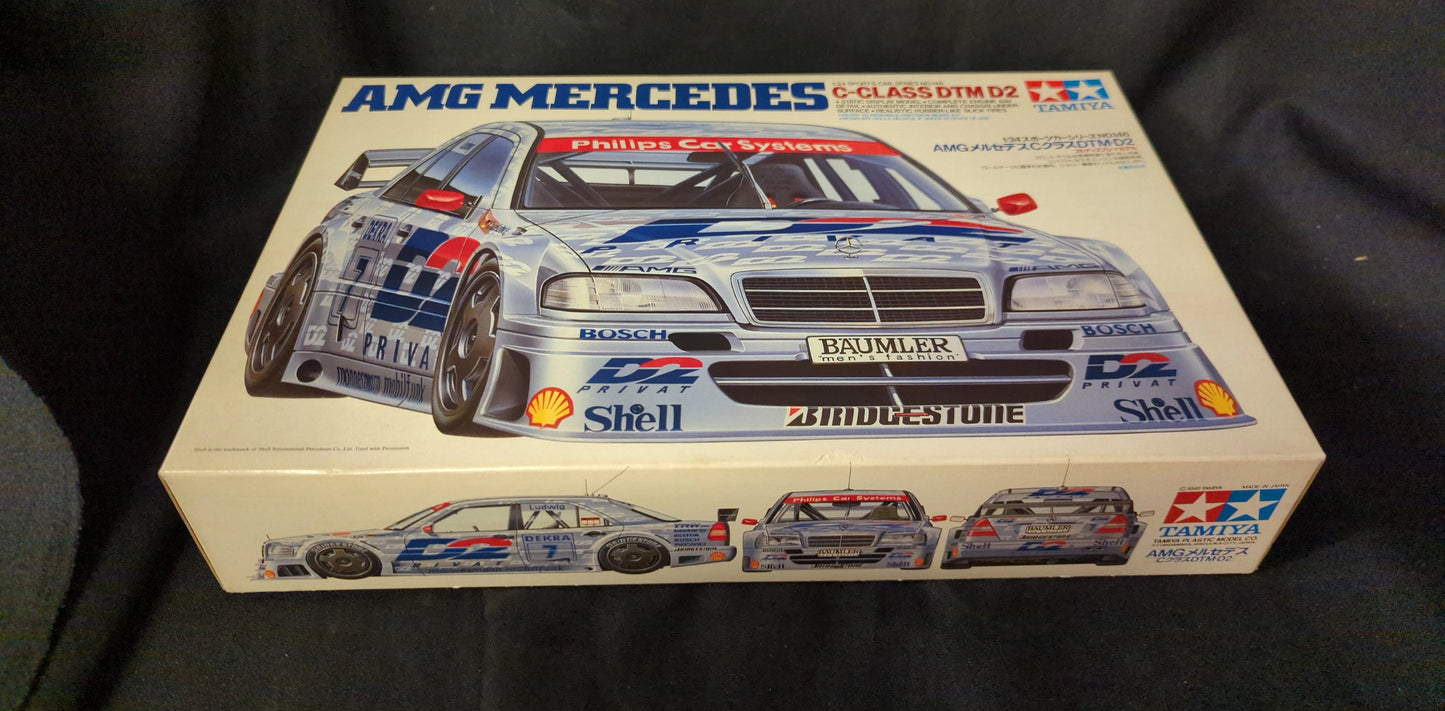 Tamiya 1/24 Sports Car series No.1 4 4/6 AMG Mercedes C-Class DTM/D2 24146