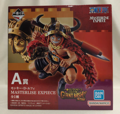 RFTERM0TOKEN Kuji One Piece -Elbaf Arc- GIANT BASH!! Vol.1 A-Prize Monkey D Luffy MASTERLISE EXPIECE