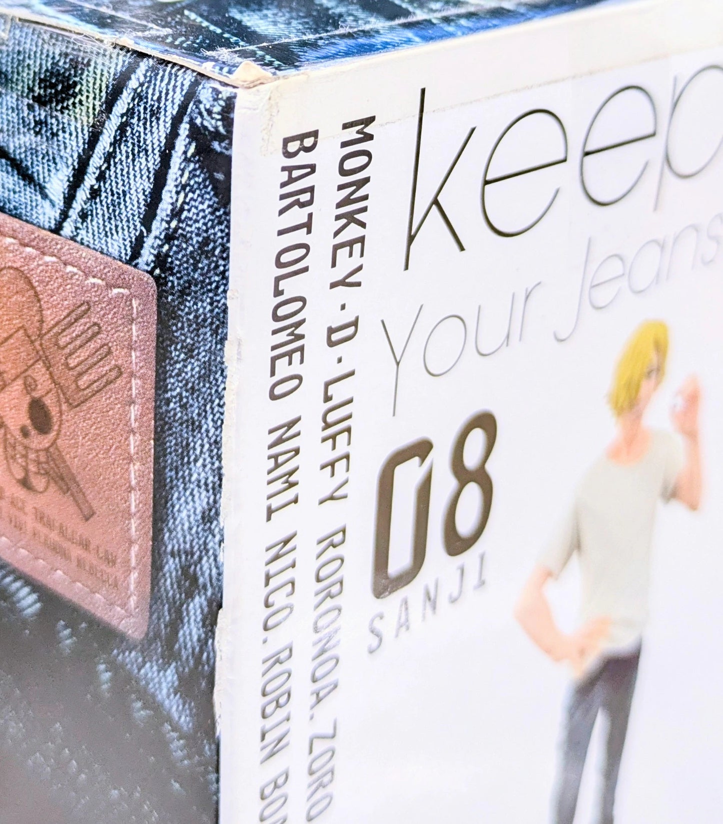 Banpresto JEANS FREAK One Piece Sanji Special Color B White