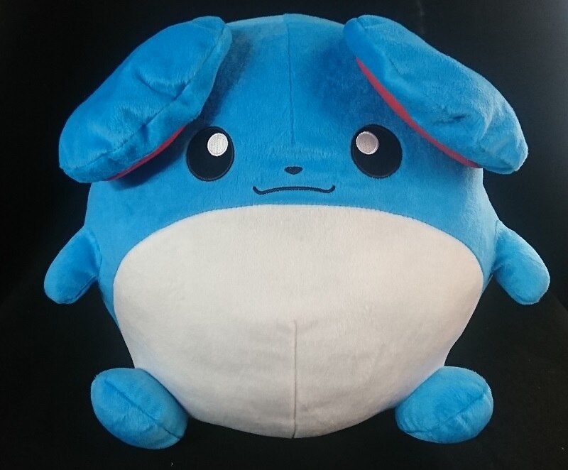 RFTERM0TOKEN Massive Marill Plush Stuffed Toy RFTERM1TOKEN Sun and Moon Marill