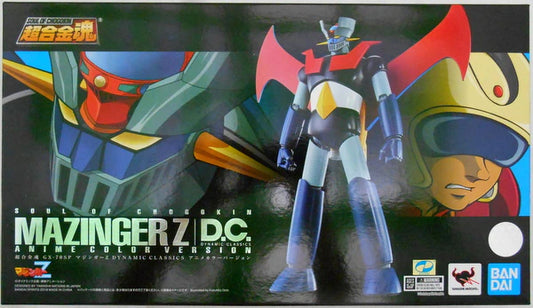 Bandai Soul of Chogokin Mazinger Z DC animated color version GX70SP