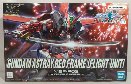 Bandai Spirits HG GUNDAM SEED Gundam Astray Red Frame Flight Unit Equipped Bandai Namco Version 58