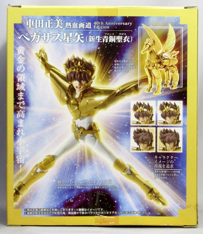 Bandai Saint Seiya Myth Cloth EX Pegasus Seiya Reborn Bronze Cloth Masami Kurumada Nekketsu Gado 40th Anniversary Edition