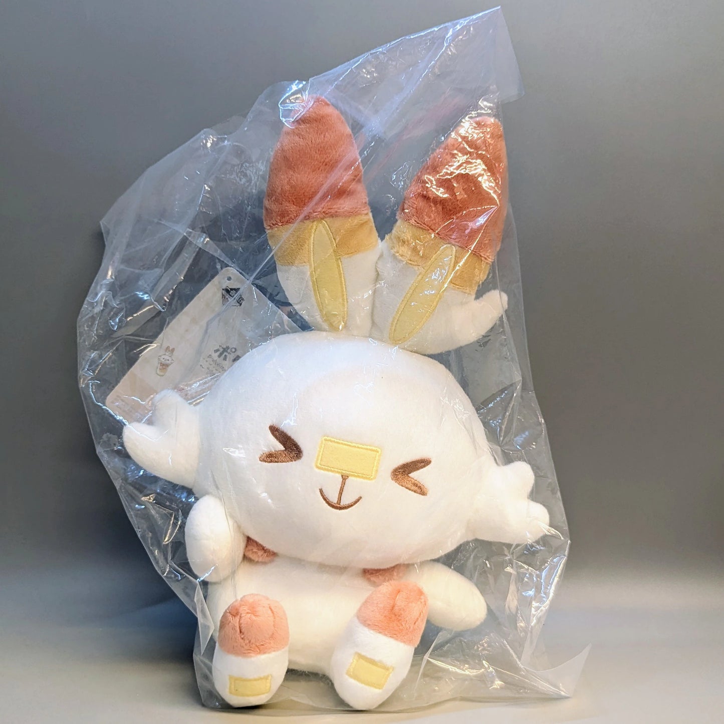 Bandai Spirits Ichiban Kuji Pokepiece PEACE Night Moment C-Prize Scorbunny Plush Stuffed Toy