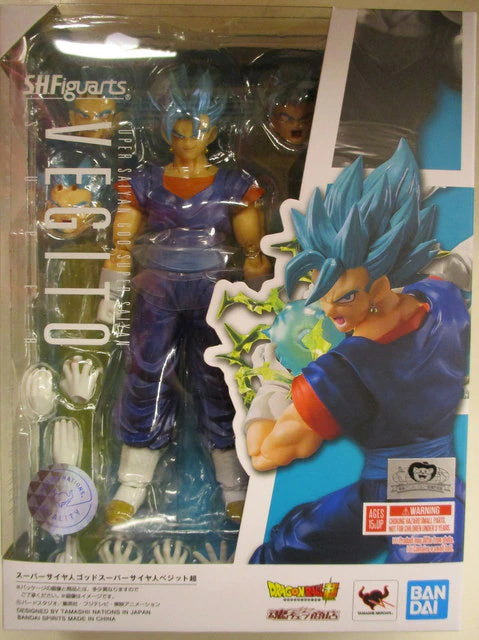 BANDAI SPIRITS SHFiguarts Super Saiyan God Super Saiyan Vegito