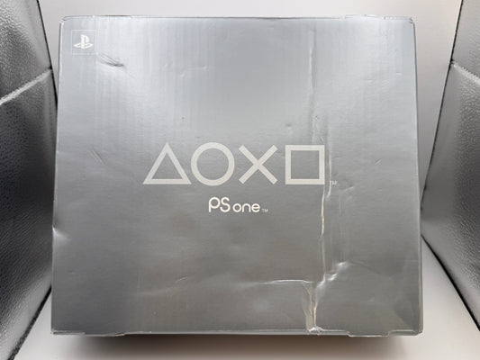 Playstation PSONE boxata con due controller