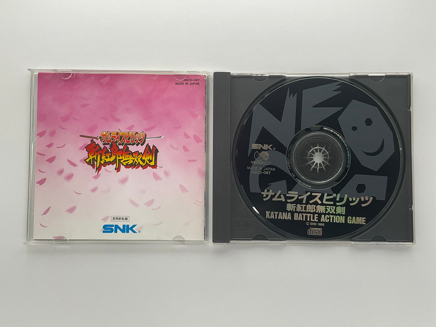 Samurai Spirits SNK Neogeo CD NTSC-J