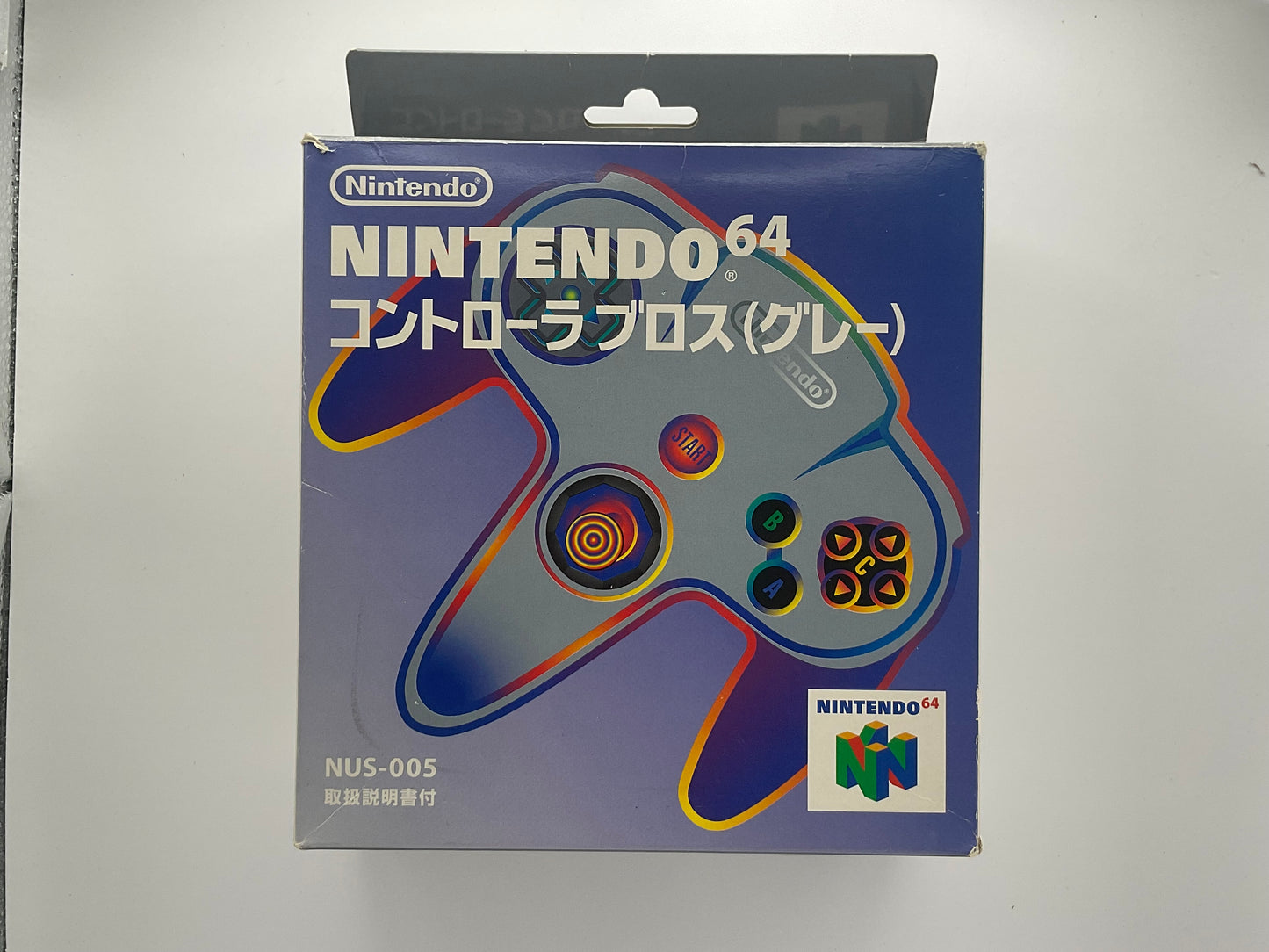 Nintendo 64 Controller boxed Gray N64