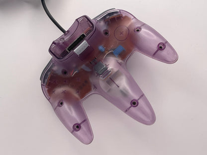Nintendo 64 Controller Purple Transparent Boxed