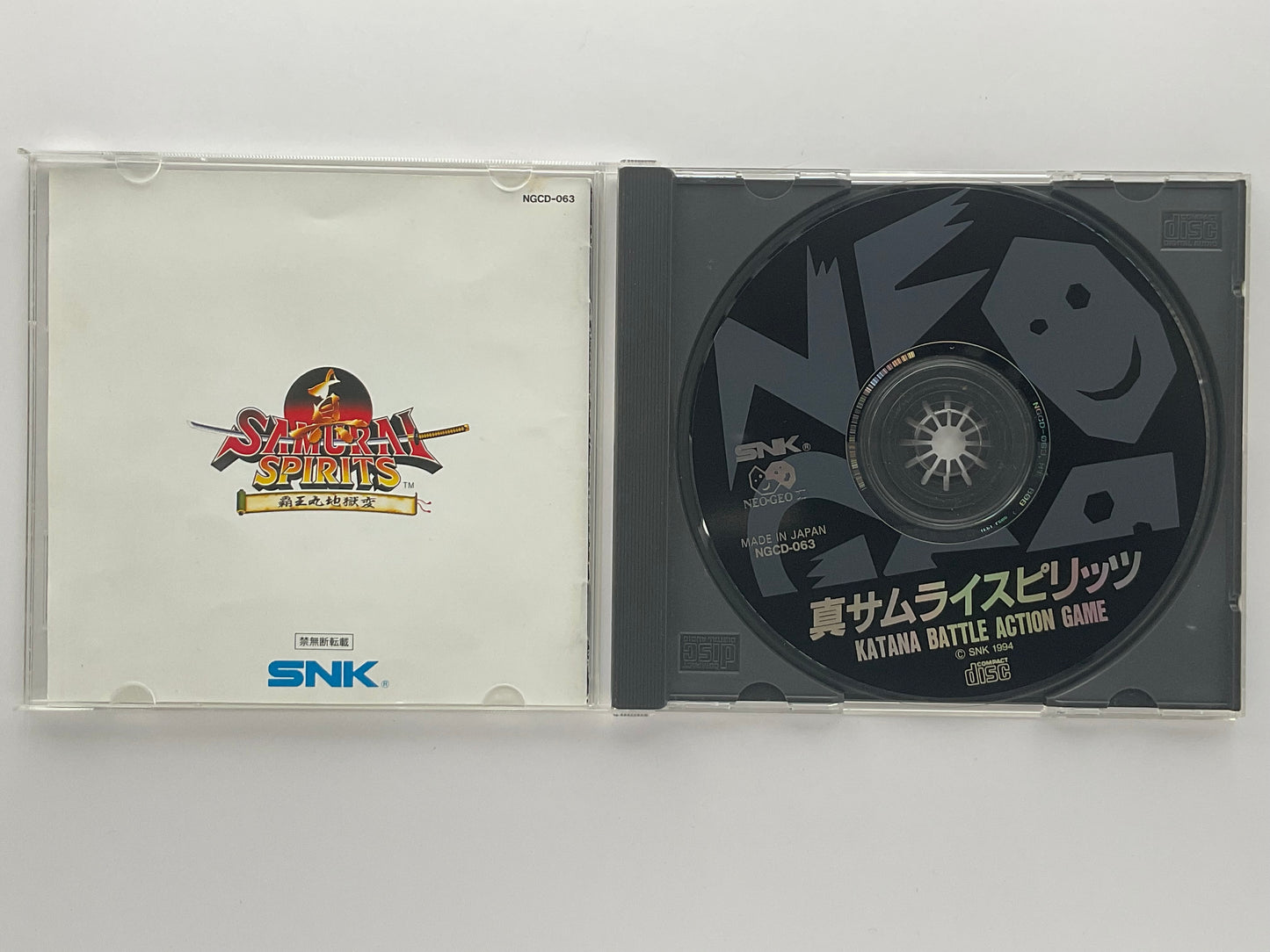 Samurai Spirits SNK Neogeo CD NTSC-J
