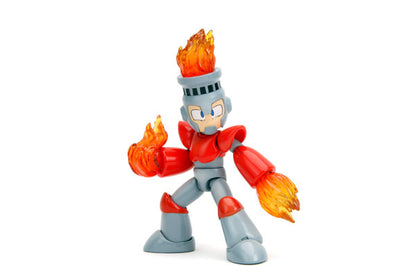 1/12 scale Rockman action figure Fireman (set da 4 pezzi)