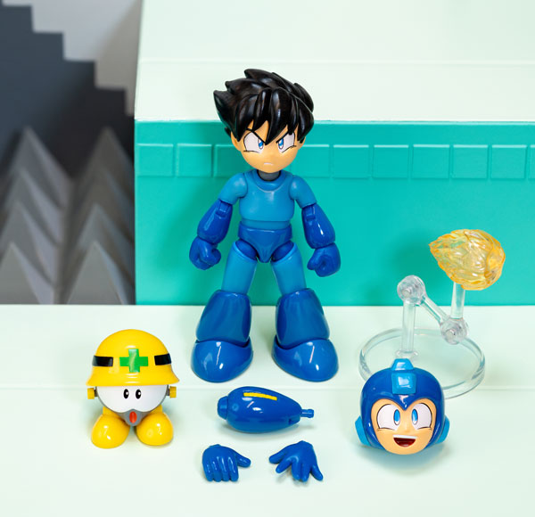 1/12 scale Rockman action figure Rockman (met not installed) (set da 4 pezzi)