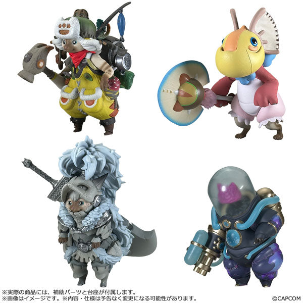Capcom Figure Builder Monster Hunter Standard Model Plus Otomo Airou Collection Vol. 1 Quantity in 1BOX: 4
