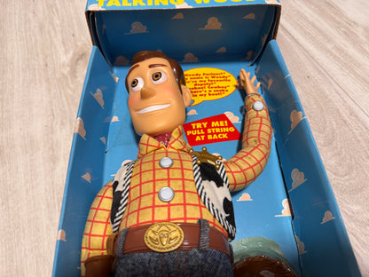 Thinkway Toy Story 1995 Talking Pull String 1° Edizione Woody