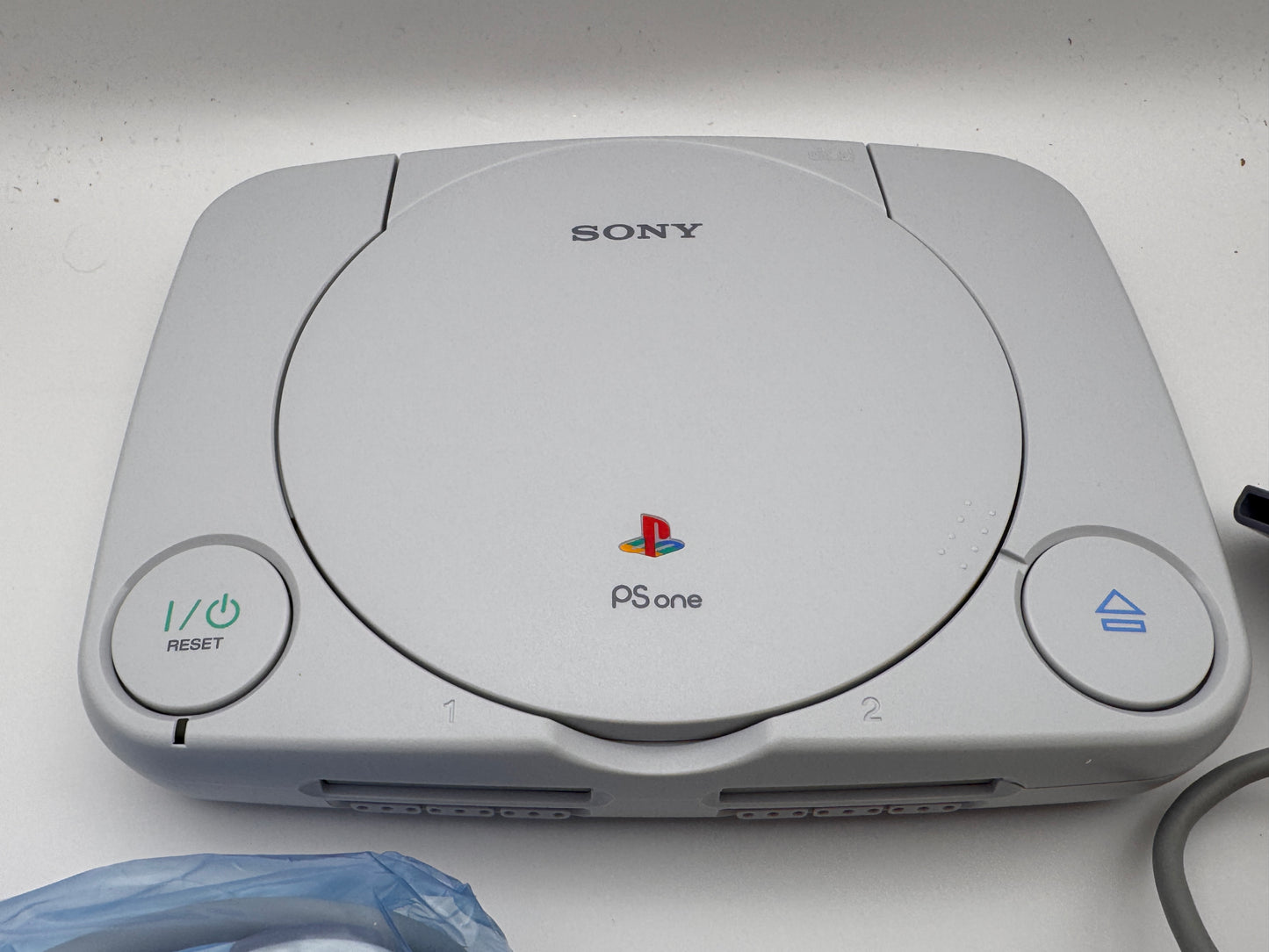 Psone Console Boxed + Game + controller
