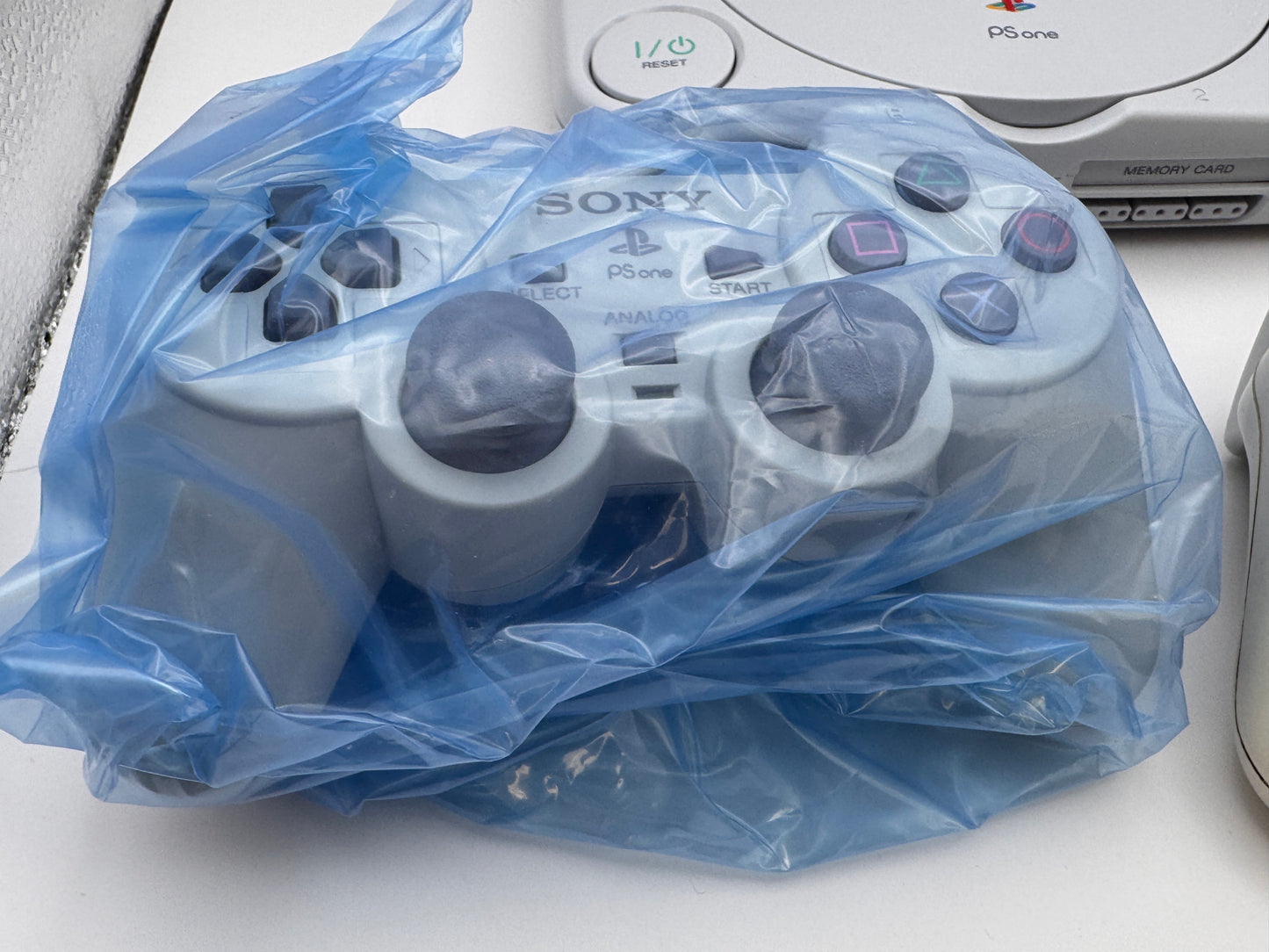 Psone Console Boxed + Game + controller