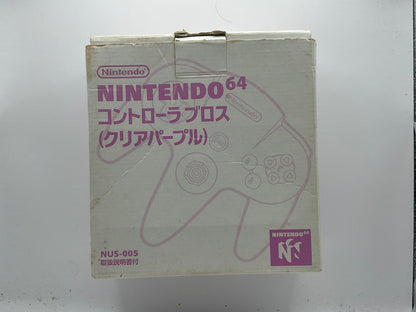 Controller N64 Trasparente Viola
