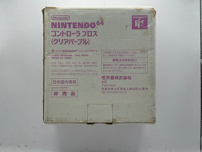 Controller N64 Trasparente Viola