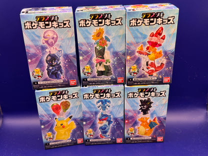 Pokemon Teracrystal Set Mini Figures Bandai new pack of 6