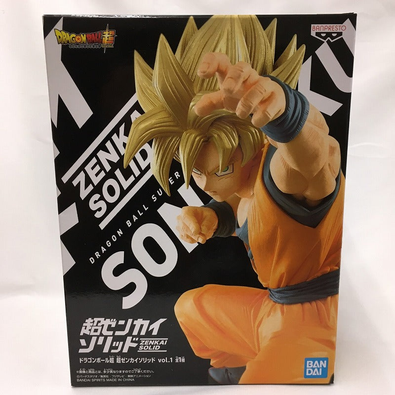 Dragon Ball Super Super Zenkai Solid vol.1 Super Saiyan Son Goku