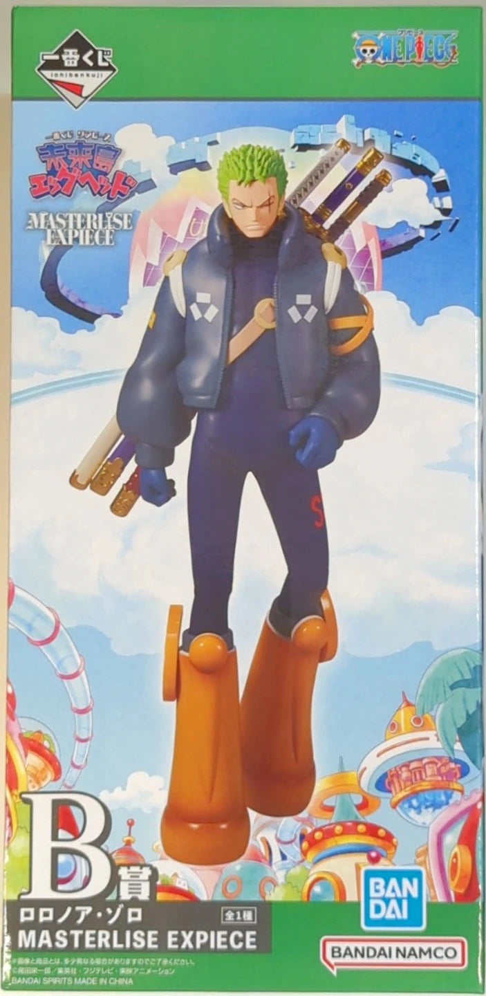 Bandai Spirits Ichiban Kuji One Piece Future Island Egg head B-Prize Roronoa Zoro MASTERLISE EXPIECE
