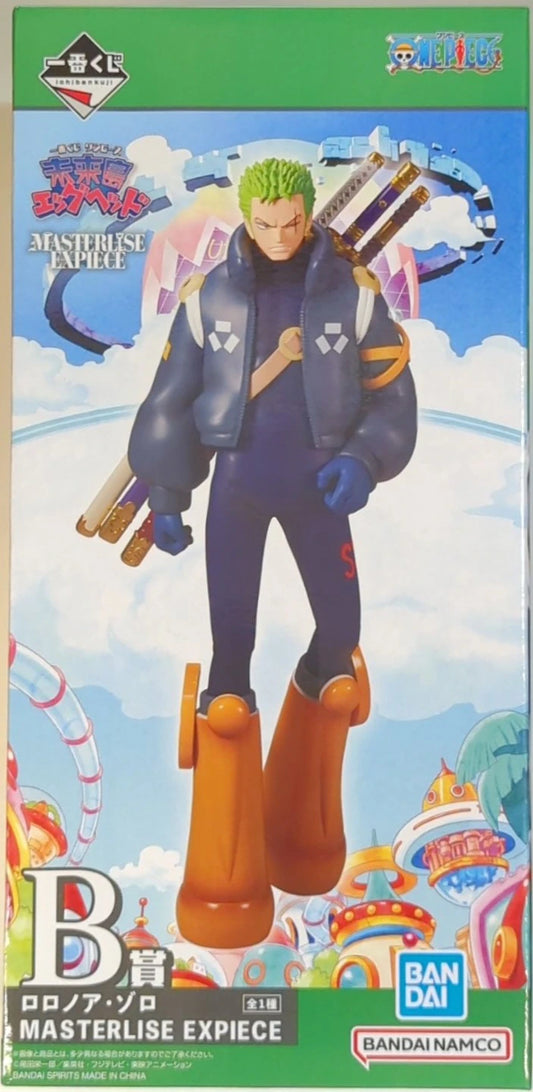 Bandai Spirits Ichiban Kuji One Piece Future Island Egg head B-Prize Roronoa Zoro MASTERLISE EXPIECE