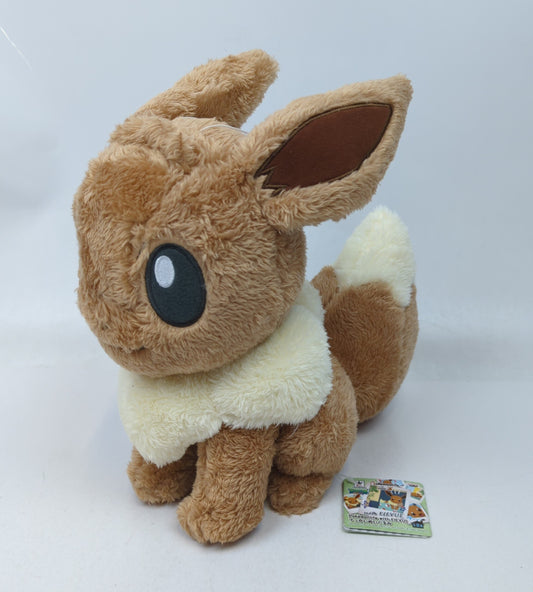 Banpresto Pok?monlife with EIEVUI Big Plush Stuffed Toy Eevee (Normal)