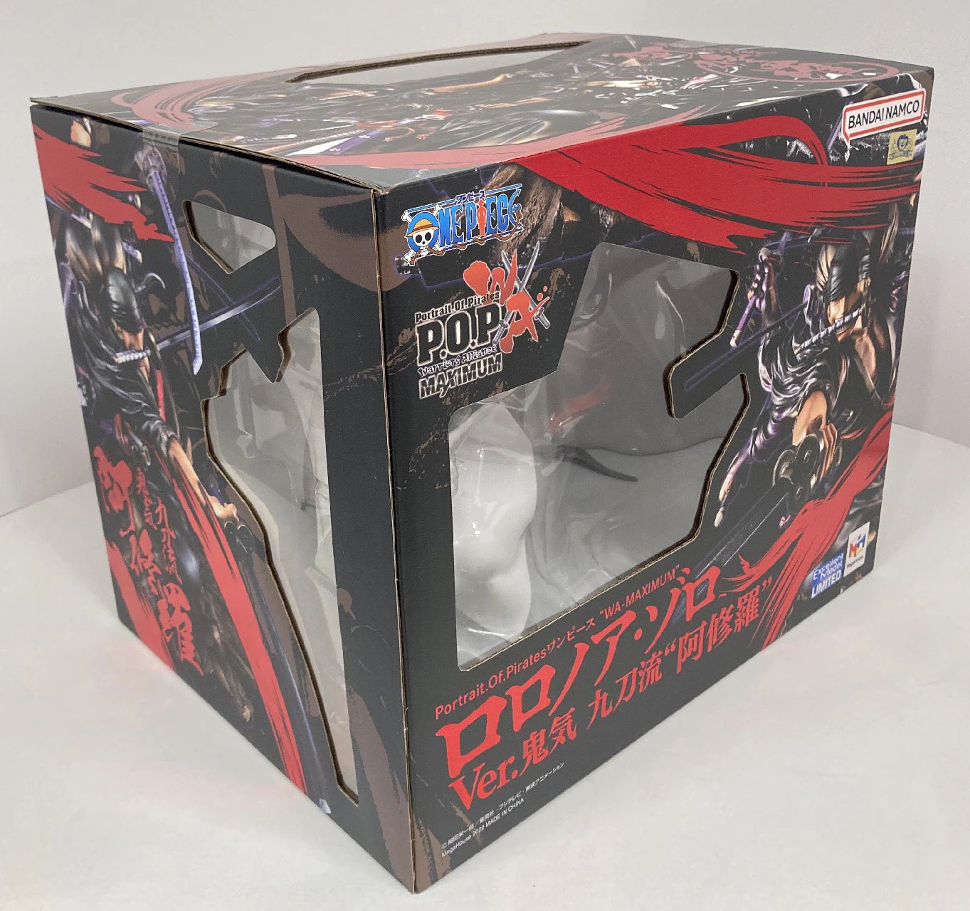 MegaHouse POP WA-MAXIMUM Roronoa Zoro Ver. Dämonischer Neun-Schwerter-Stil Ashura