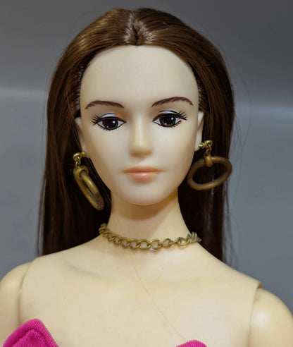 Takara Lady Luminous Duel White Skin Pink Dress