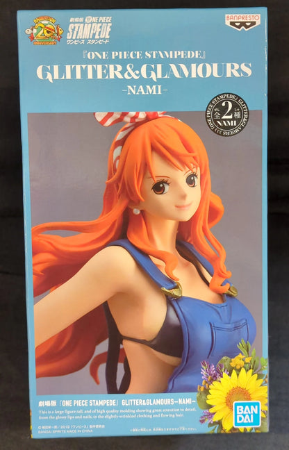 BANDAI SPIRITS GLITTER and GLAMOURS Movie Version PIECE STAMPEDE Nami Type B/Denim