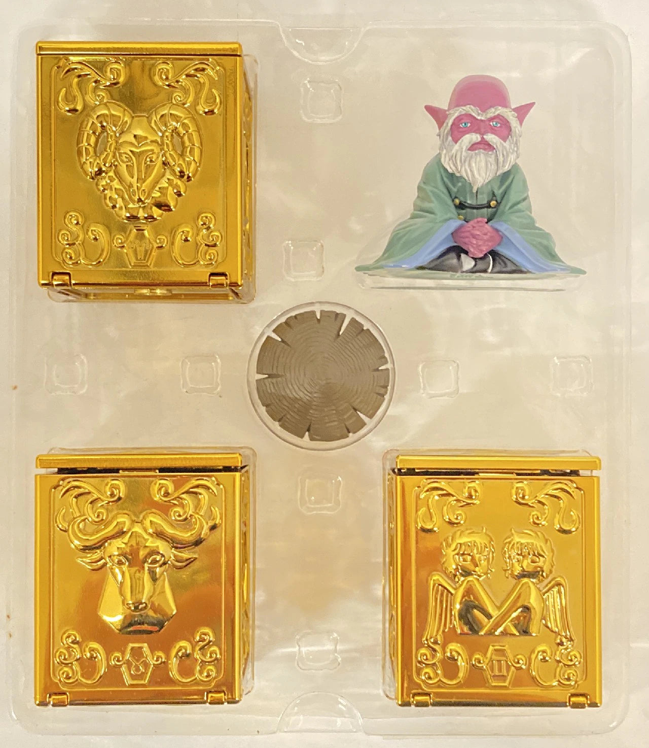 Bandai Saint Seiya Myth Cloth APPENDIX/Appendix Masami Kurumada Gold Cloth Box Vol.1/Tamashii Web Limited Edition 1