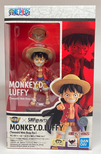 Bandai Spirits World Collectable Figure x S.H.Figuarts Monkey D Luffy (Tamashii Web Shop Ver.)