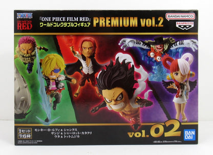 BANDAI SPIRITS WCF ONE PIECE FILM RED PREMIUM vol.2