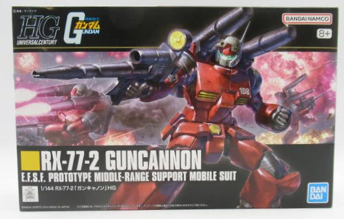 BANDAI SPIRITS HGUC 1/144 Bandai Namco Guncannon/+ notation 190