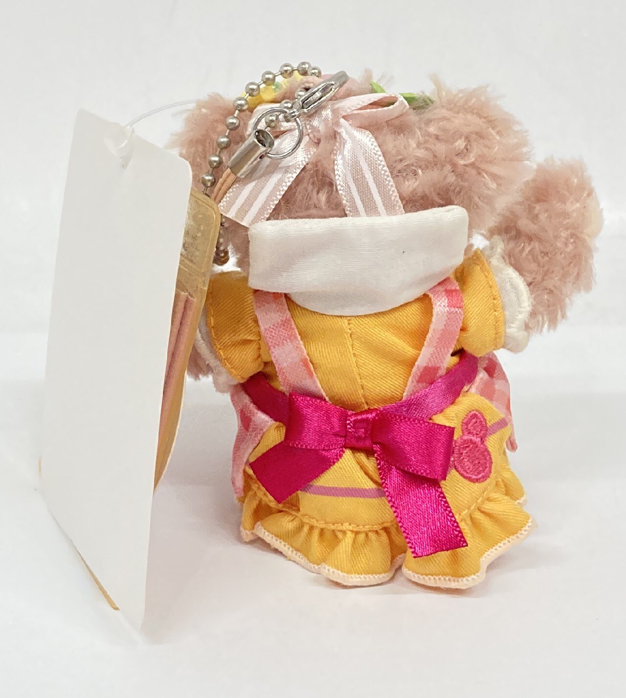 Tokyo Disney Sea Plush Stuffed Toy Strap Duffy and Friends ShellieMay (Orange One Piece / Pink apron ) / Cape Cod Springtime 2014