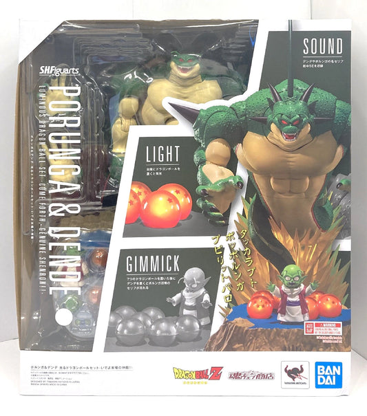Bandai Spirits S.H.Figuartsiguarts Porunga and Dende Shining Dragon Ball set -Come, the Real Shenron!!-